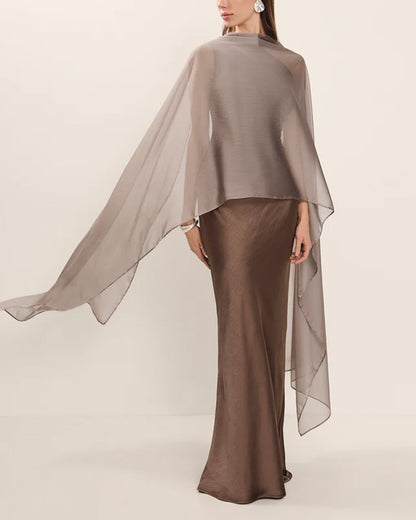 Sexy Slant Shoulder Party Dress