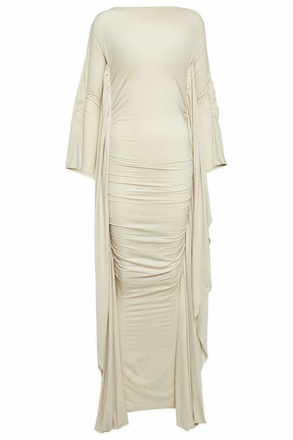 Lilgiuy Tight Sleeved Maxi Dress