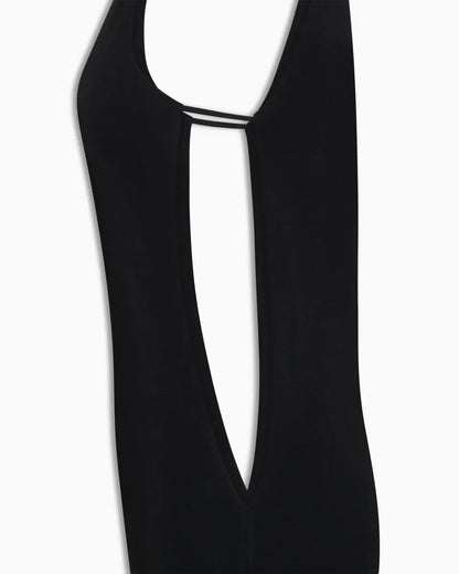 Minimalist Elegant Halter Maxi Dress